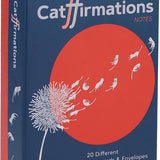 Catffirmations Notes - 20 Different Affirmation Notecards & Envelopes