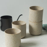 Capsule Cup Set of 4, Rice Husk