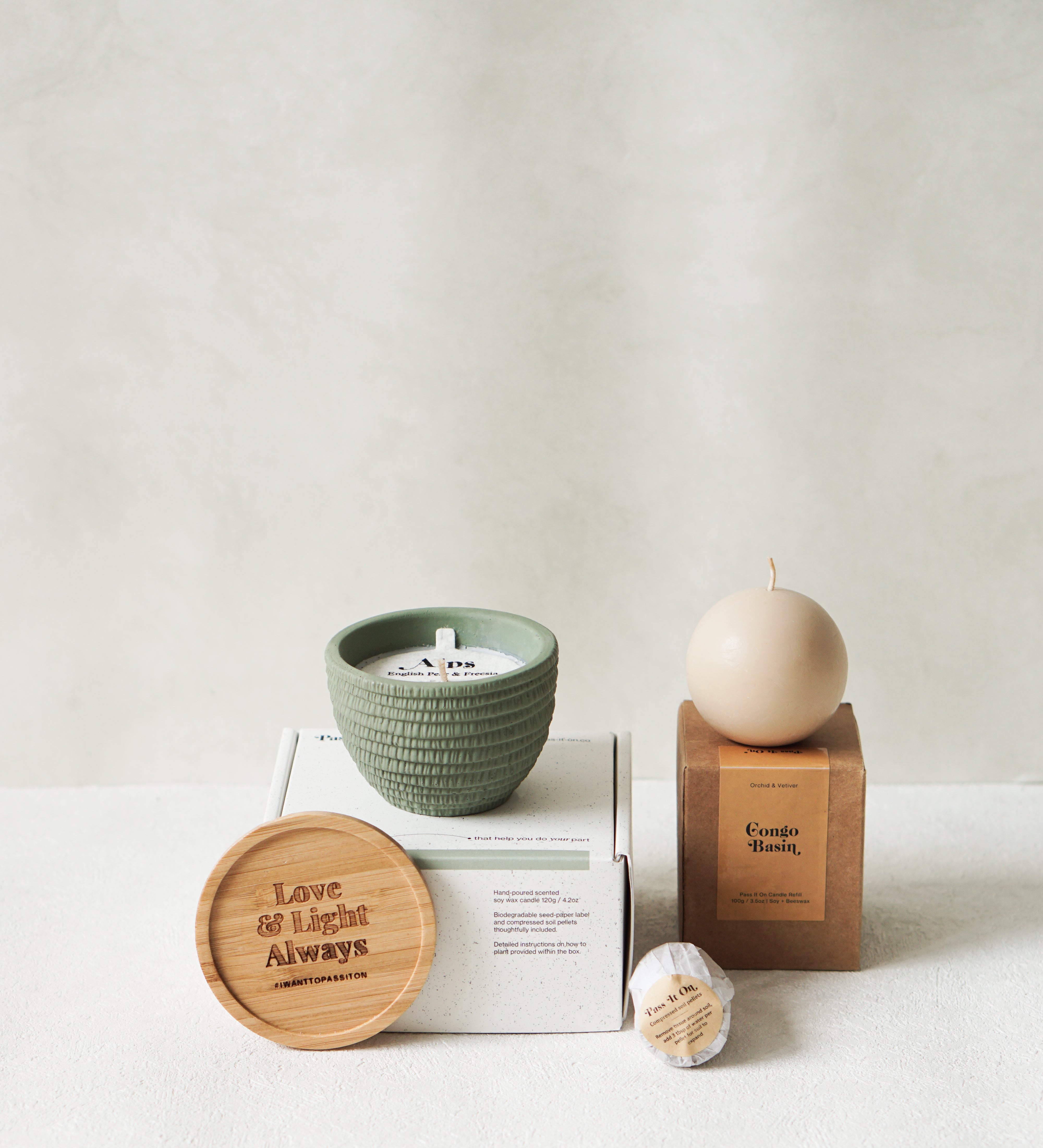 Grab Bag | Candle, Refill and Cover Set