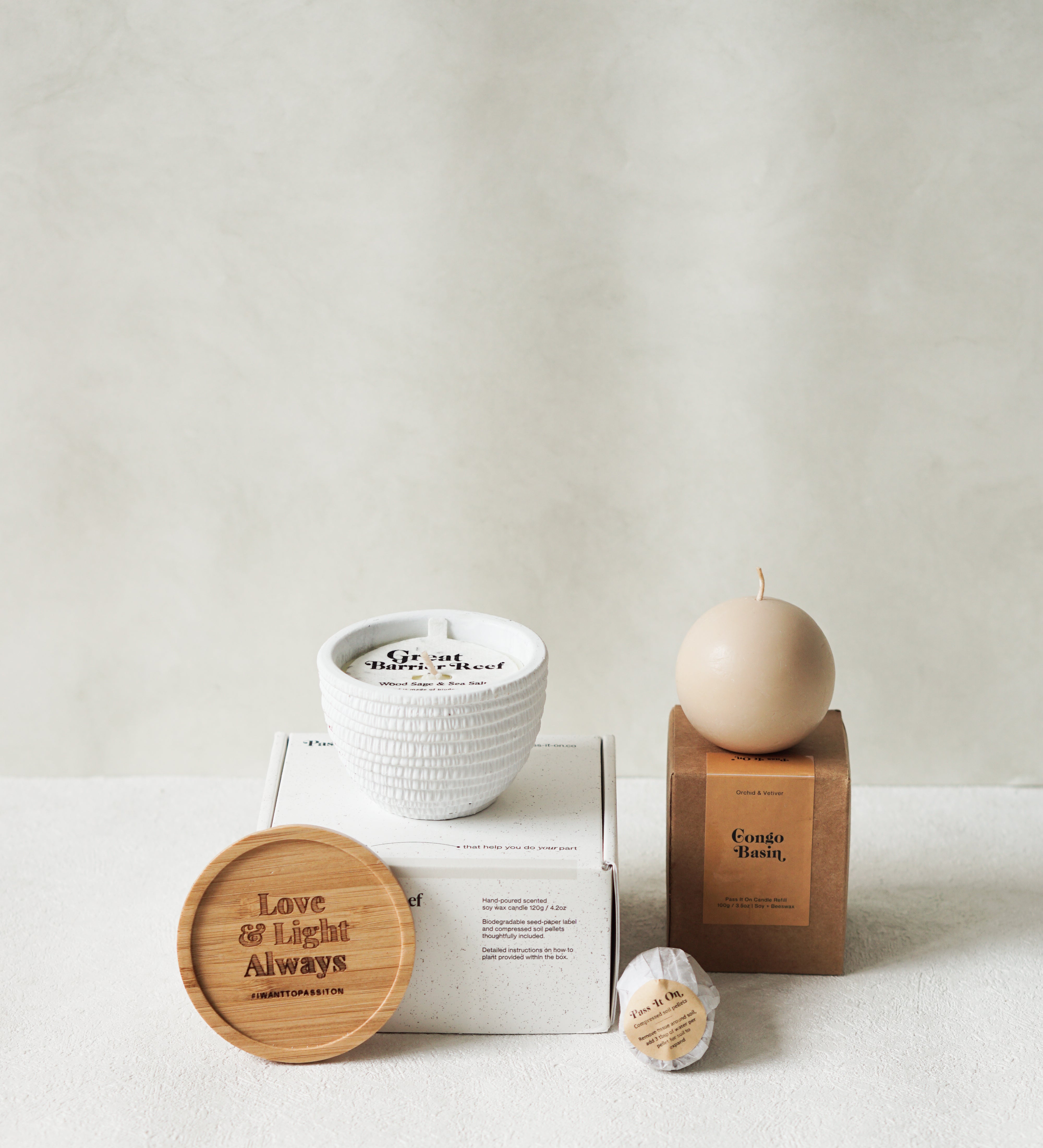 Grab Bag | Candle, Refill and Cover Set