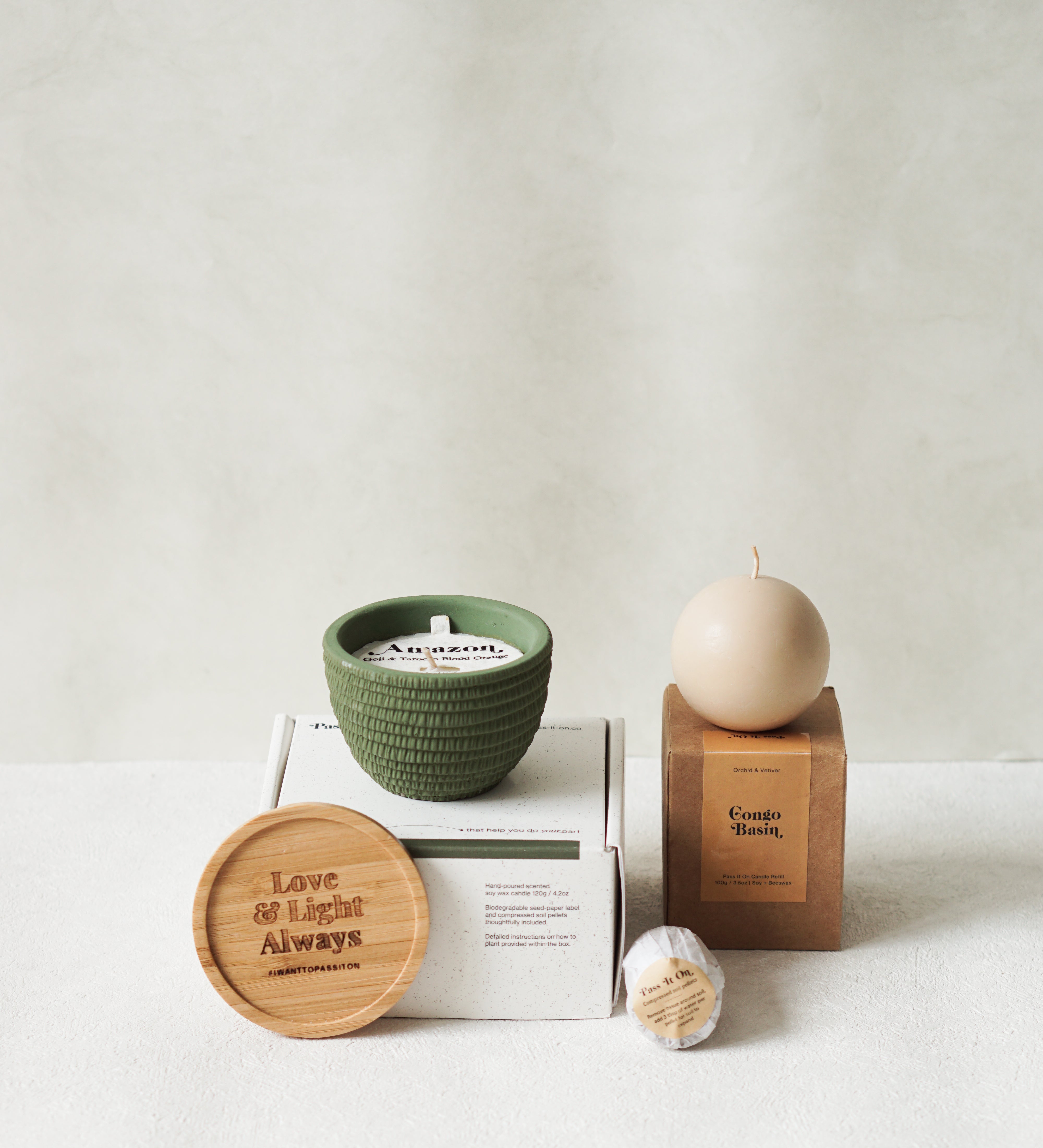 Grab Bag | Candle, Refill and Cover Set