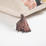 Handwoven & Tufted Striped Lumbar Cushion Cover