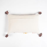 Handwoven & Tufted Striped Lumbar Cushion Cover