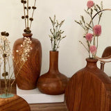 Guma Wooden Vase