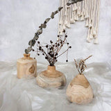 Tamba Wooden Vase Natural