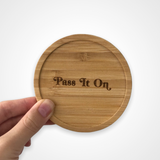 Bamboo Candle Cover