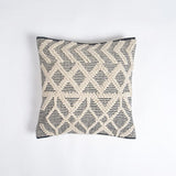 Geometric Textured Cushion Cover