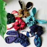 Upcycled Bunny Scrunchie