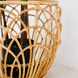 Kurumi Rattan Basket