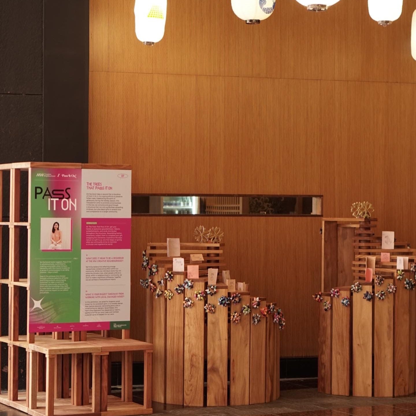 The Trees That Pass It On @ Millenia Walk