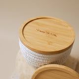 Bamboo Candle Cover