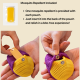 The ReCoral Project Mosquito Repellent Pouch