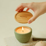 Bamboo Candle Cover