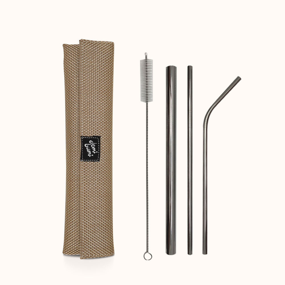 Stainless Steel Straw Set