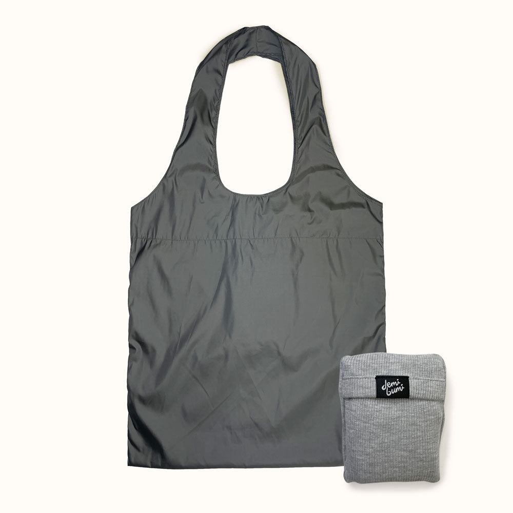 Foldable Tote Bag with Pouch