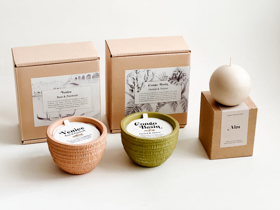 Wanderlust | 2 Candles & 1 Free Refill Set