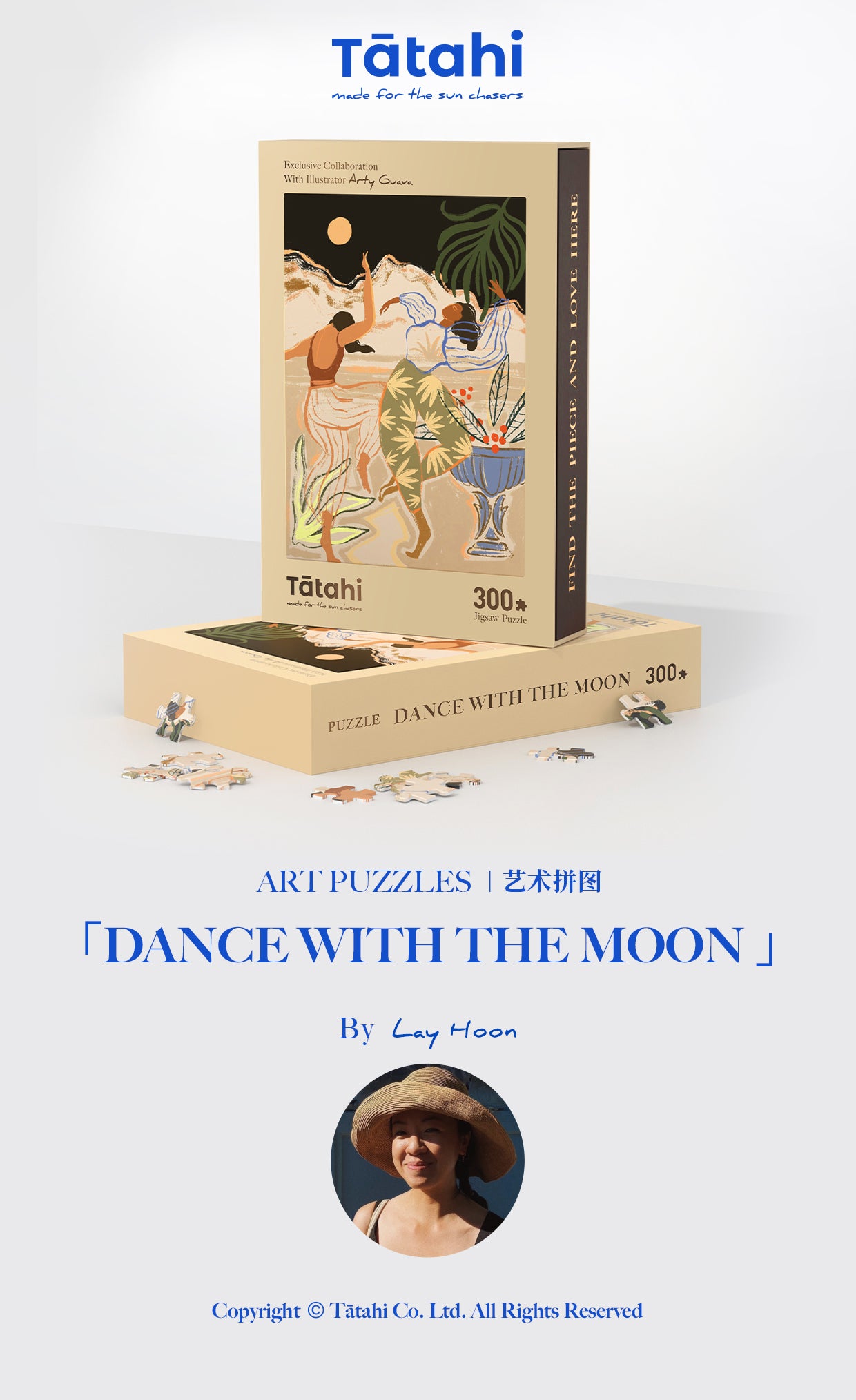 Dance with the Moon Art Puzzle