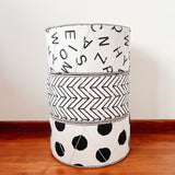 Pass It On Singapore, Pouf and ottomans, Pouf for kids, ottoman for kids, alphabet print kids decor