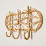 Pass It On Singapore, Butterfly Rattan Hook, Rattan Wall Hook, Rattan Decor, Crafted Collective, sustainable home decor