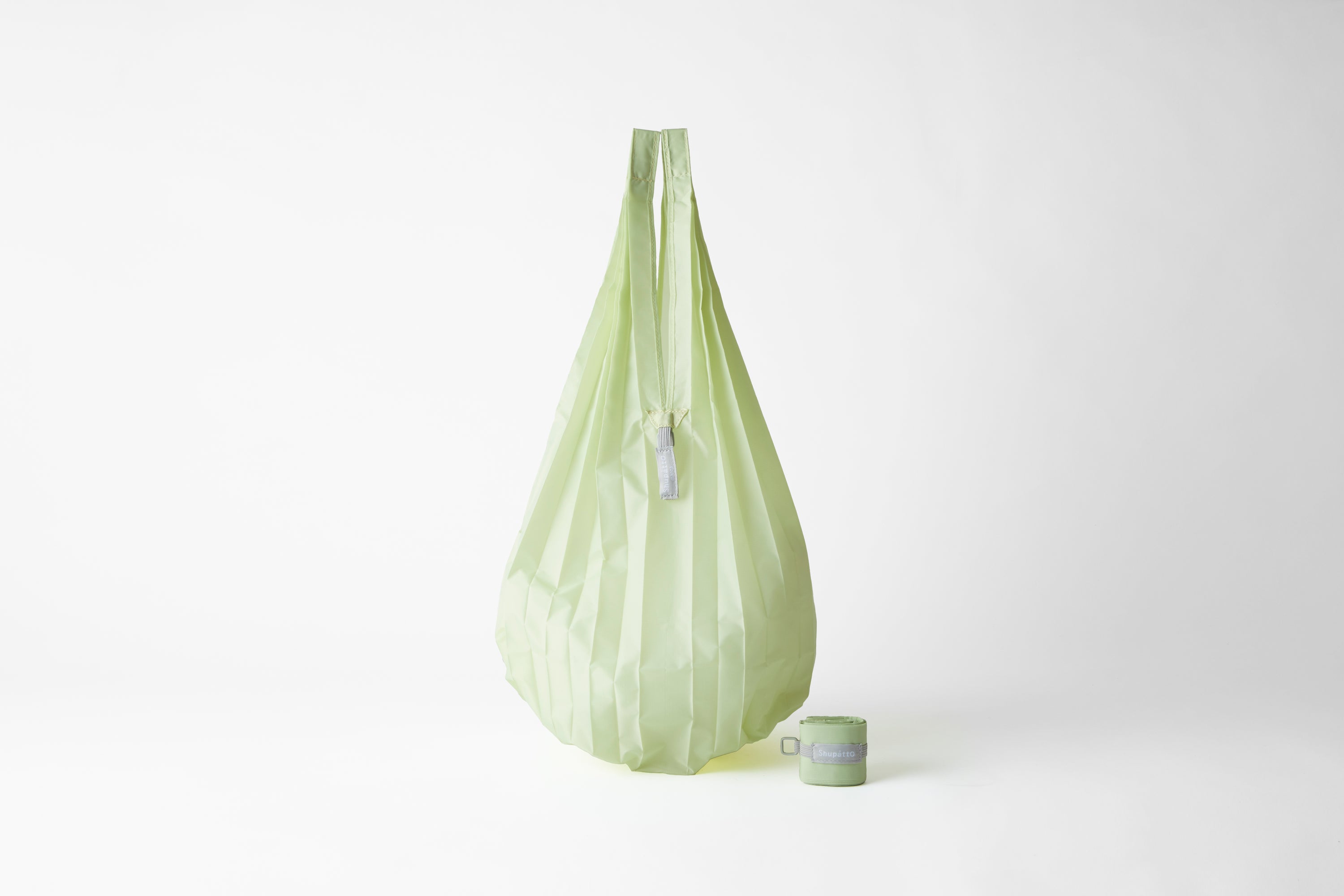 Shupatto Foldable Minimal Bag 12L Lime Sorbet